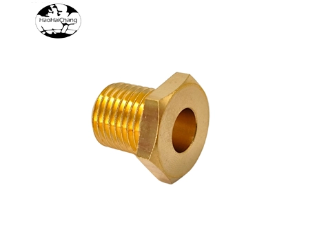 HHC-771 de chumbo de latão oco M14 thread externo hex cabeça Studs