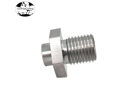 Conector HHC-473 em forma especial M14 em aço inoxidável hexagonal Stud