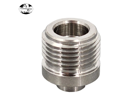 Adaptador roscado de giro CNC de aço inoxidável HHC-1096